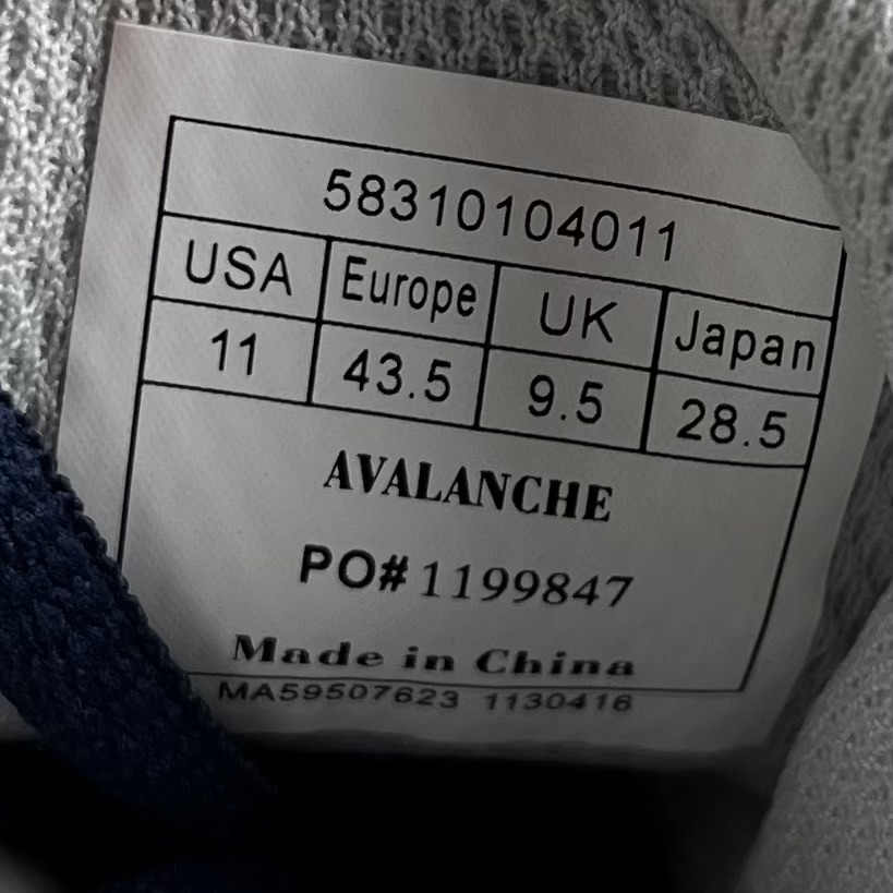 Avalanche style tag