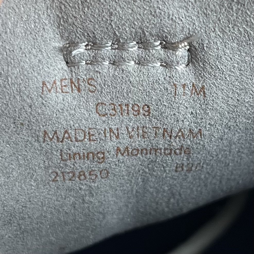 Cole Haan style tag