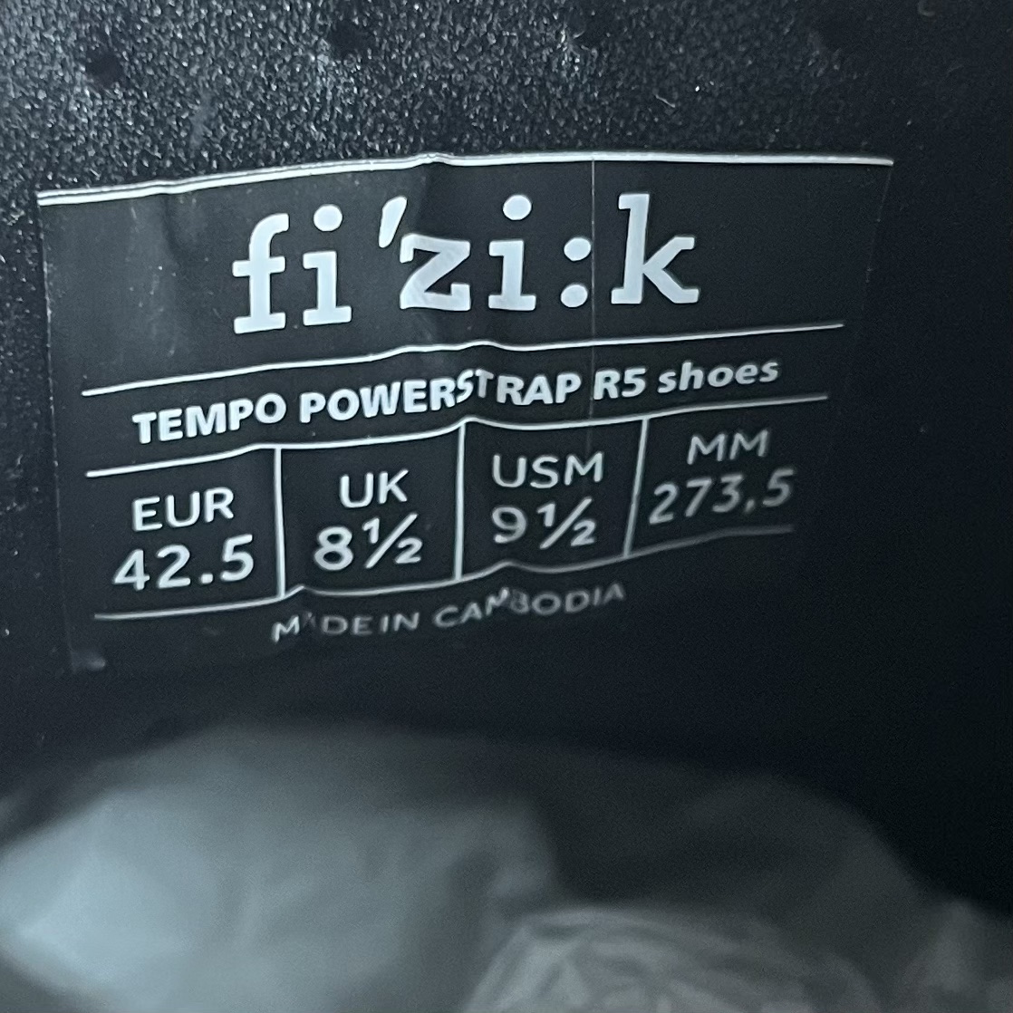 Fizik style tag
