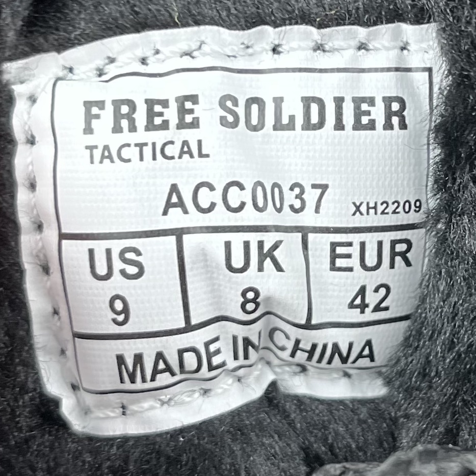 Free Soldier style tag