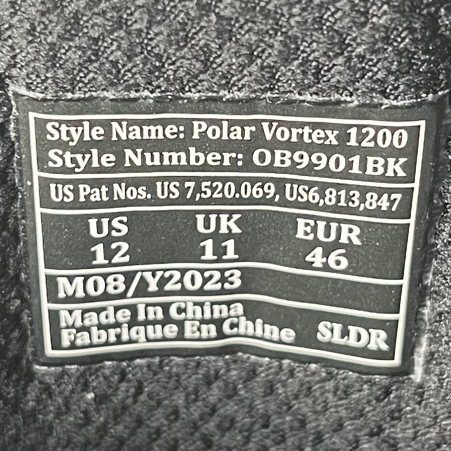 Korkers style tag