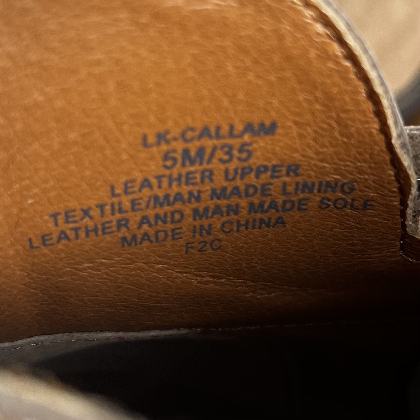 Lucky Brand style tag