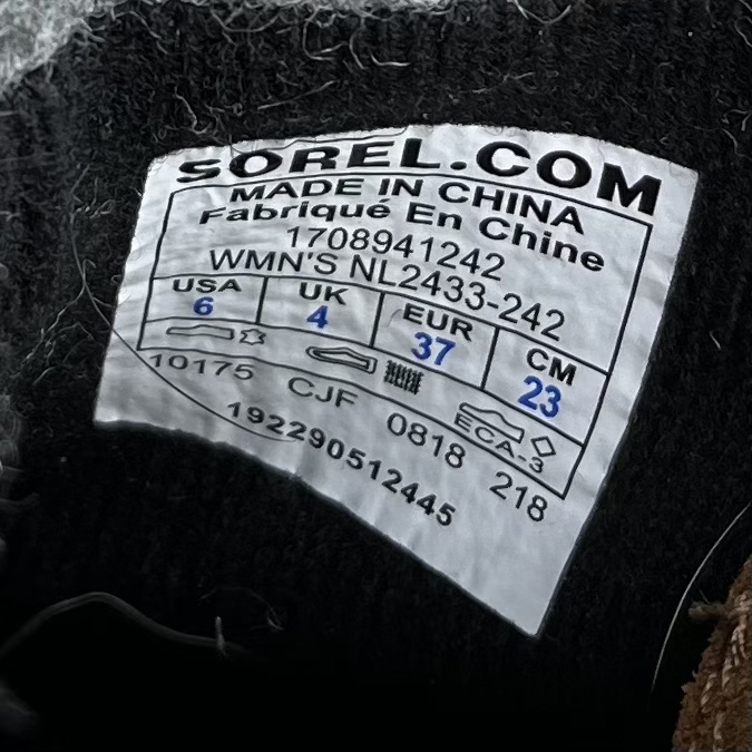 Sorel style tag