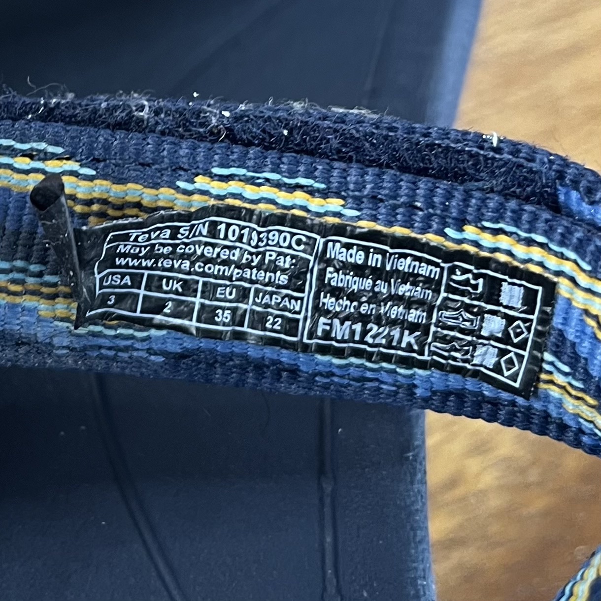 Teva style tag